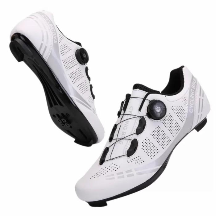 Jual Speed Sepatu Sepeda Multi Cleat Roadbike Mtb Cycling Bike Shoes ...