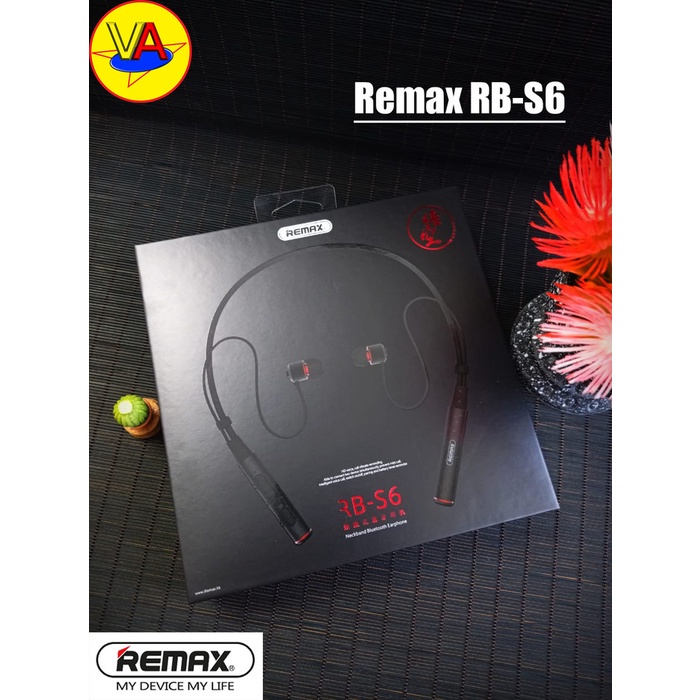Jual Remax Neckband Bluetooth Earphone Rb-S6 (Original) | Shopee Indonesia