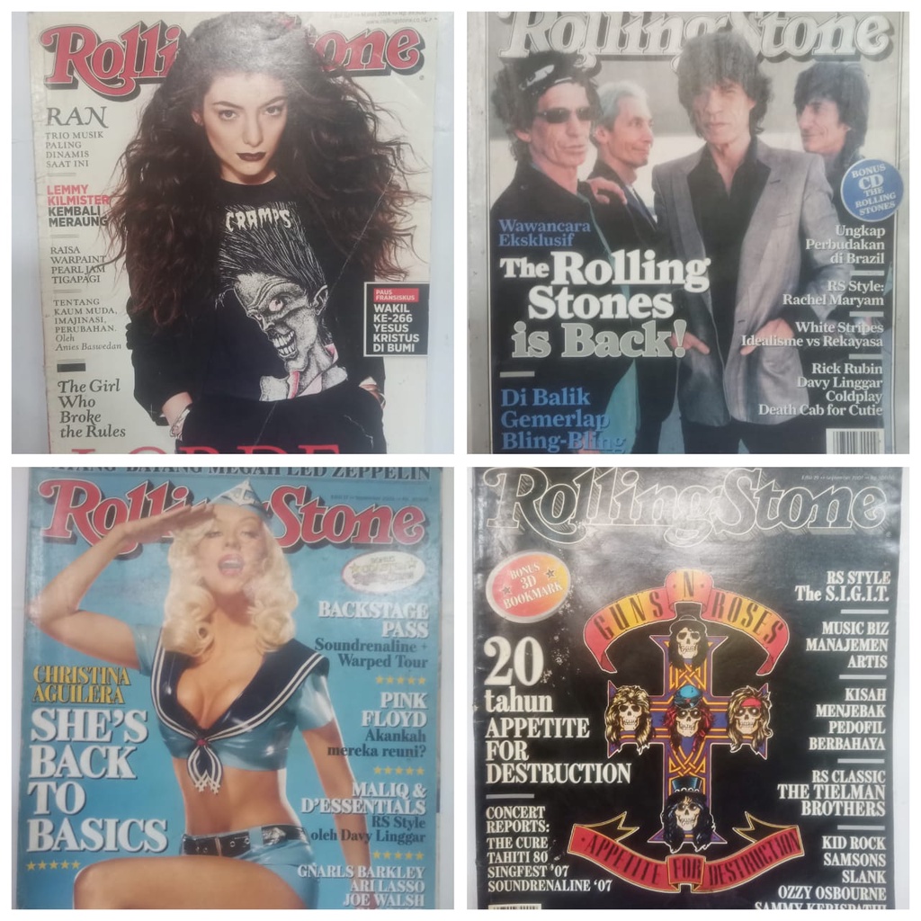 Jual MAJALAH ROLLING STONES | Shopee Indonesia