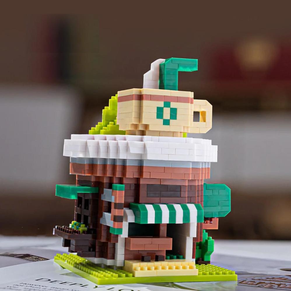 Jual BLOCK CITY NANO BLOCK COFFEE SERIES / MAINAN BALOK BANGUN SUSUN ...