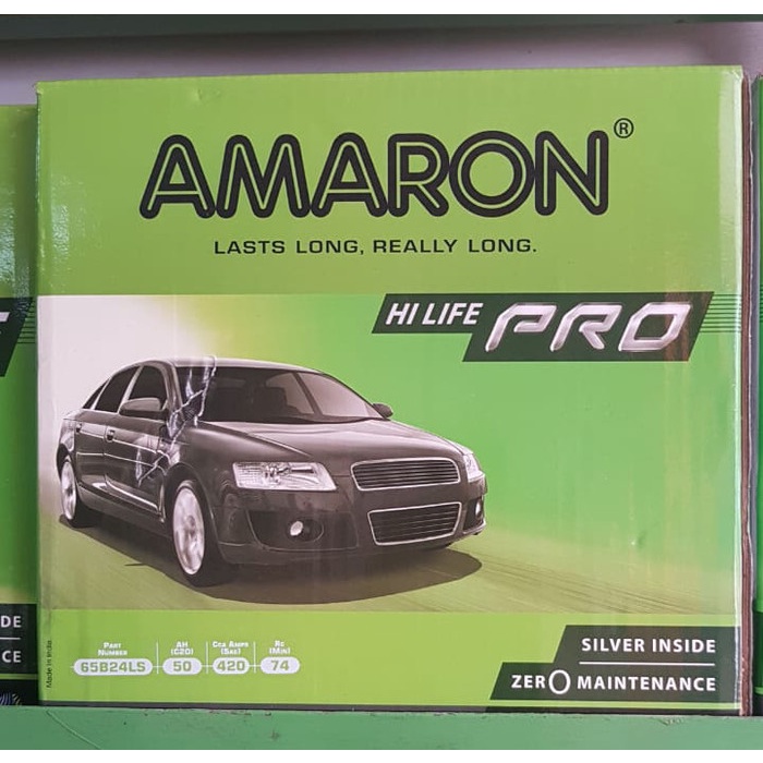 Jual [Original] Aki Civic Turbo 65B24Ls Amaron Hi Life Pro Berkualitas