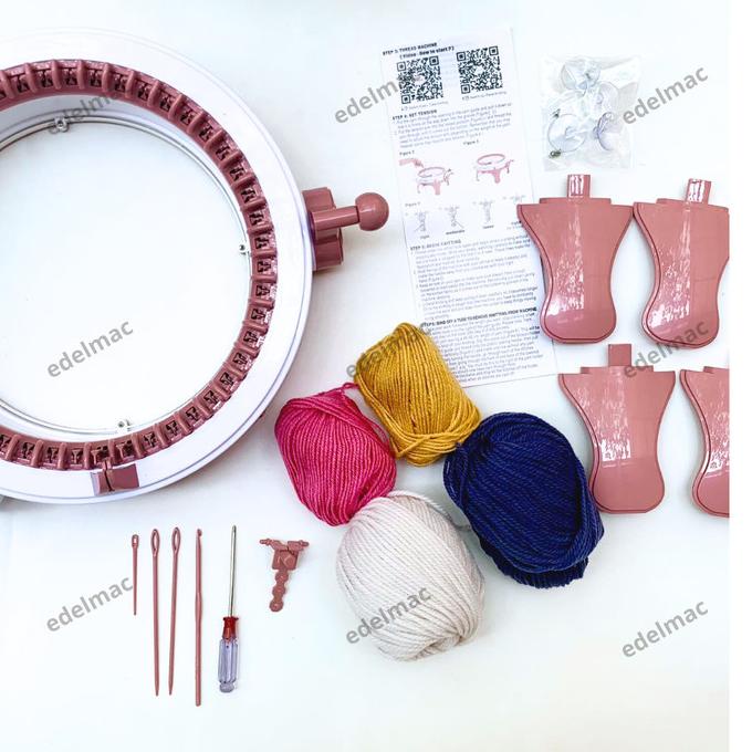 Jual Alat Rajut Otomatis Cardigan Syal Topi | Smart Weaving Machine ...