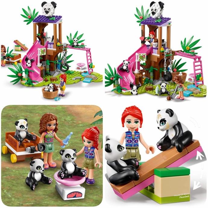 Jual Lego 41422 Friends Panda Jungle Tree House Playground 7+ 265 Pcs ...