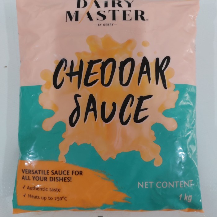 Jual CHEDDAR CHEESE SAUCE DAIRY MASTER 1Kg 72n Shopee Indonesia