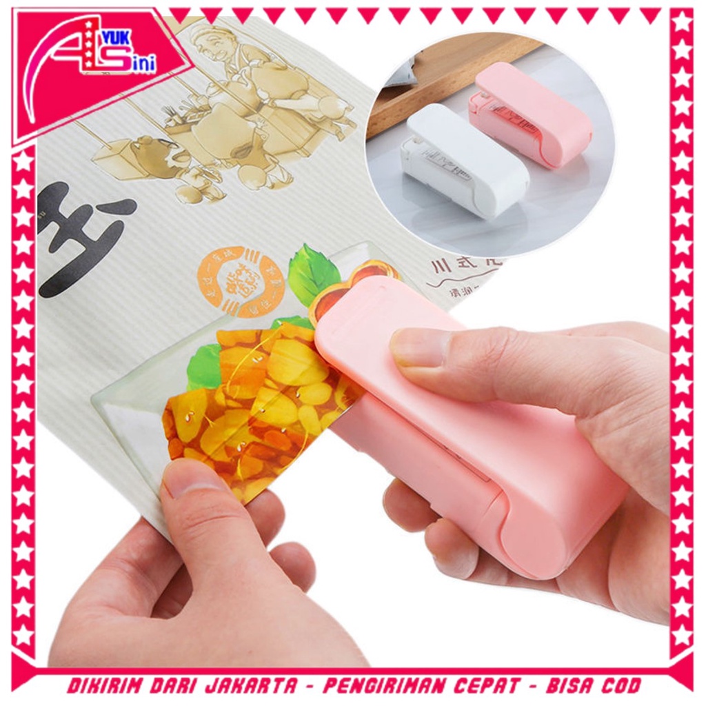 Jual AS Alat Perekat Plastik Elektrik Mini Hand Sealer Portable Alat