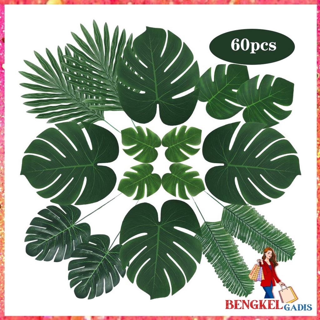 BG Daun Pakis Artificial Palem 53 Daun Plastik Hiasan Dekorasi Wedding Daun Artificial Dekorasi Rumah Artificial Home Decor