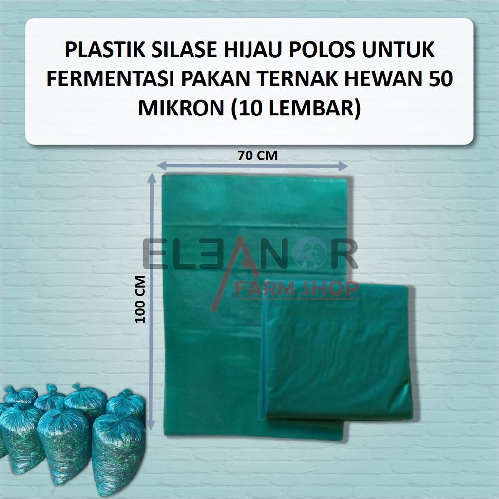 Jual Plastik Silase Hijau Polos Untuk Fermentasi Pakan Ternak Hewan