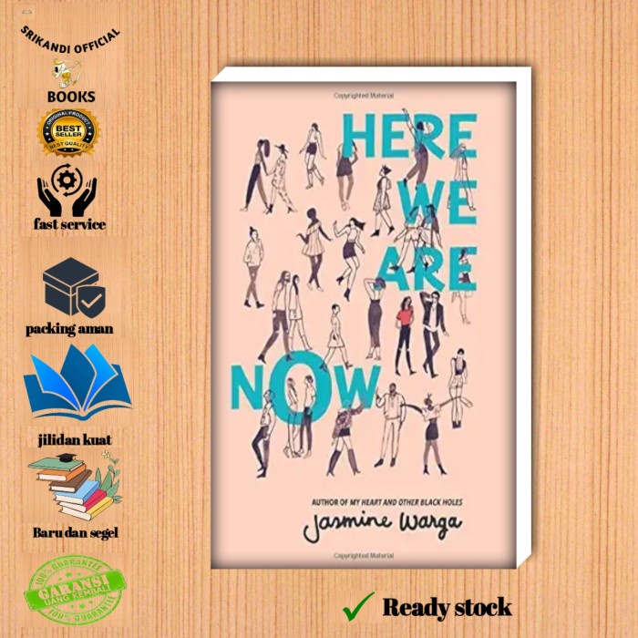 Jual Buku Here We Are Now By Jasmine Warga (english)-jk 