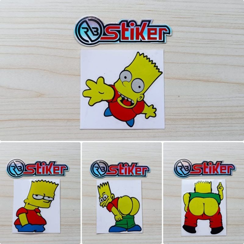 Jual Stiker SIMSON sticker simpson lucu | Shopee Indonesia