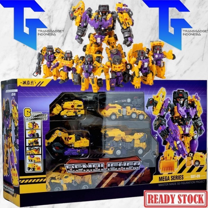 Jual [Original] Master Made Sdt-09 Demolisher Mega Series