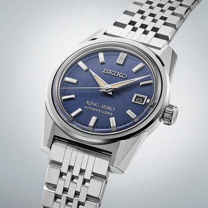 Jual New Jam Tangan King Seiko Indigo Denim Spb389 Spb389J1 Japan Original Terbatas Shopee Indonesia