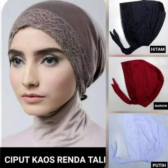 Jual New Ciput Kaos Tali Renda / Kaos Tali Kombinasi Renda ( Original ...