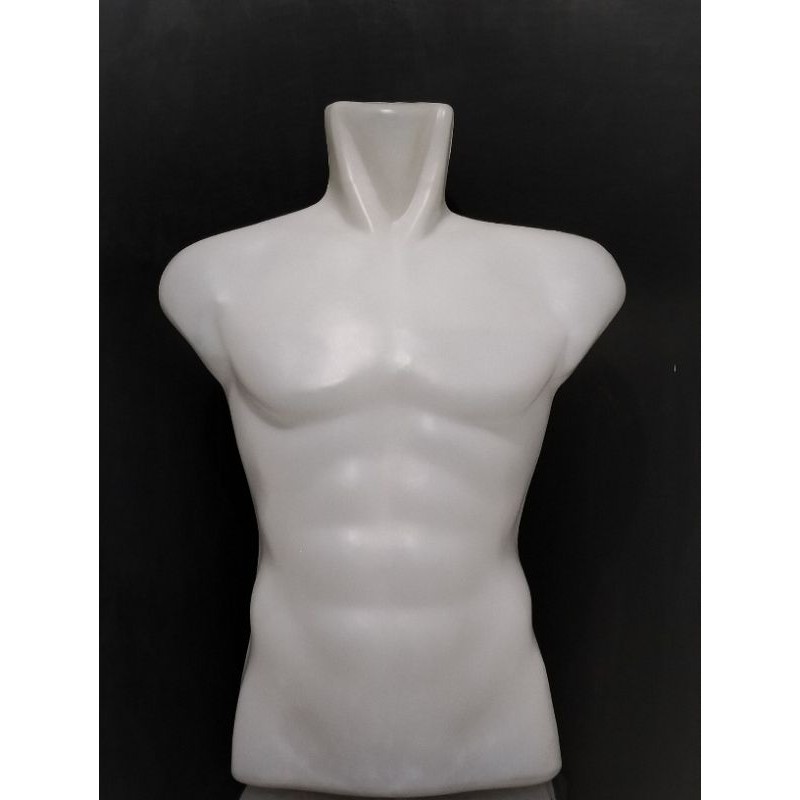 Jual PATUNG MANEKIN PRIA SETENGAH BADAN - PATUNG BAJU ATASAN KAOS DAN