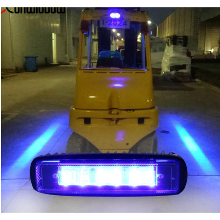 Jual New Blue Led Forklift Safety Light Spot Light Warehouse Safe ...