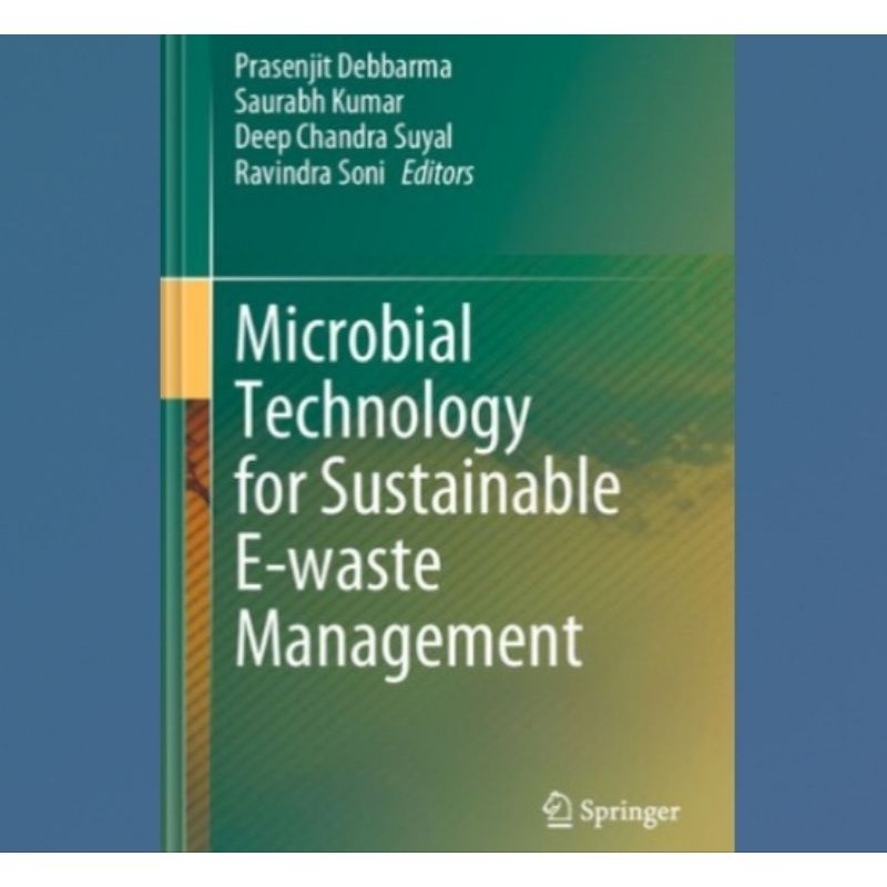 Jual Buku Microbial Technology for Sustainable E-waste Management ...
