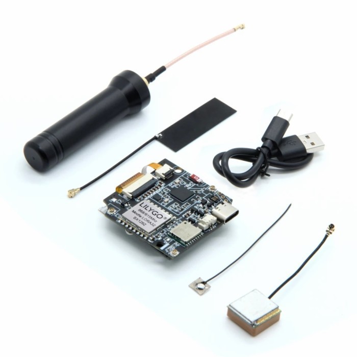 Jual ready lilygo ttgo t echo bme280 meshtastic sx1262 lora gps e paper