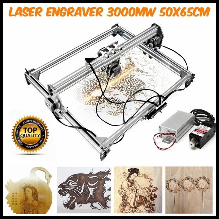 Jual Mesin Ukir Laser Kayu Plastik Printer Engraver CNC Akrilik PCB