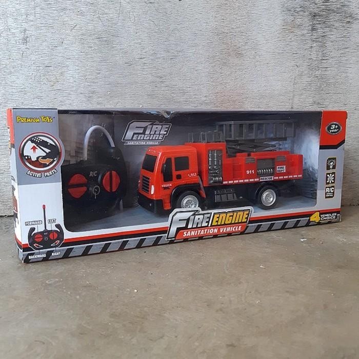 Jual MOBIL REMOTE CONTROL RC TRUCK PEMADAM MAINAN TRUK REMOT KONTROL ...