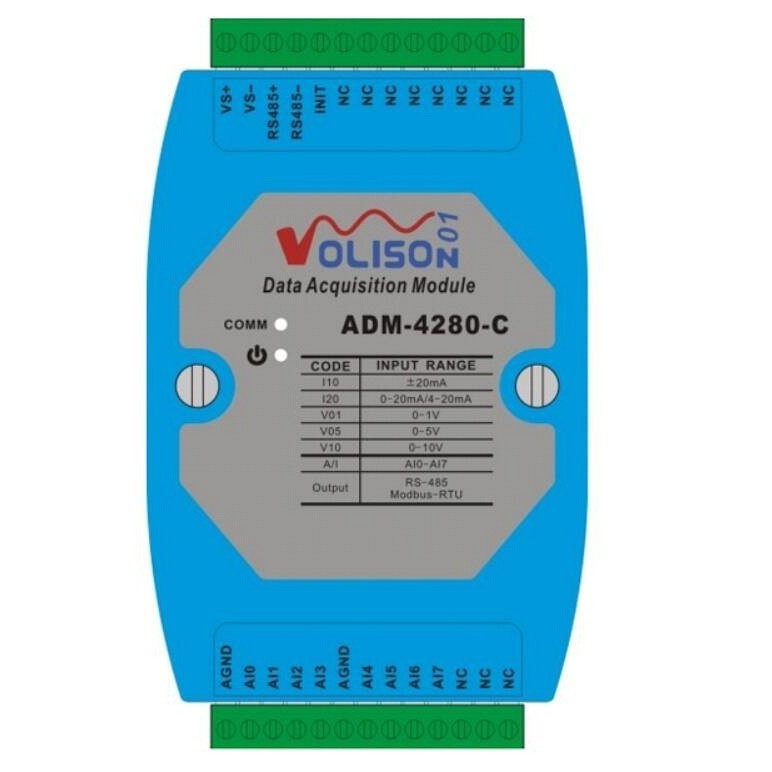 Jual MODBUS RTU RS485 - Current 0-20mA / 4-20ma to Modbus RTU RS485 ...