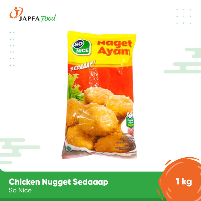 Jual Nugget Ayam Sedap So Nice 1000 Gr 1kg Shopee Indonesia