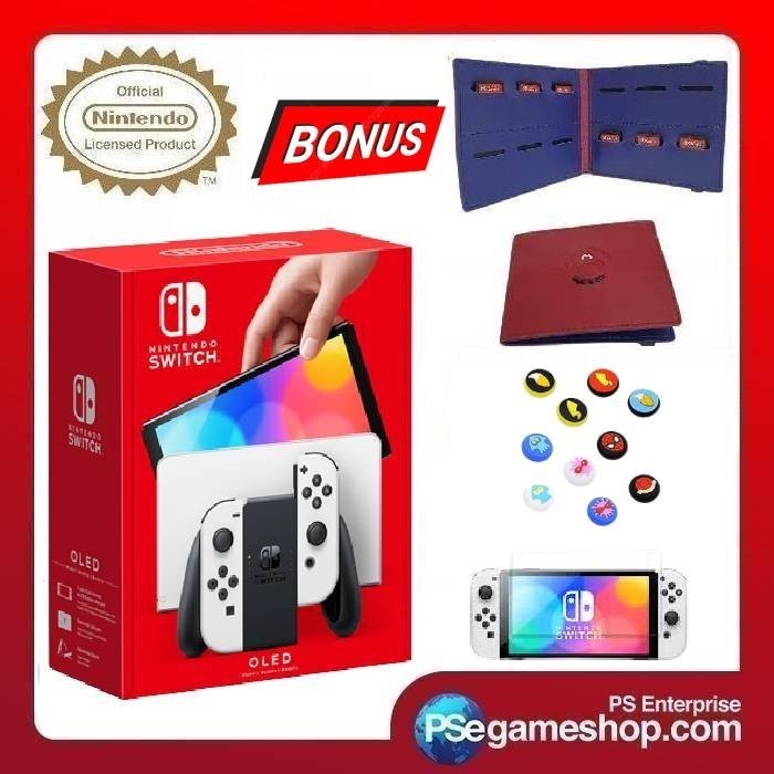 Jual Nintendo Switch OLED Console White / Mesin Putih | Shopee Indonesia