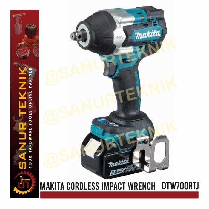 Jual Makita Dtw Rtj Dtw Rtj Cordless Impact Wrench V Lxt Shopee Indonesia