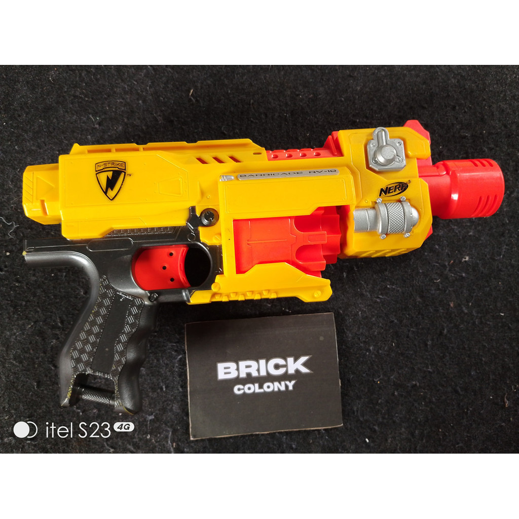 Jual Nerf N-Strike Elite Barricade RV-10 Elektrik Tembakan Mainan Anak ...