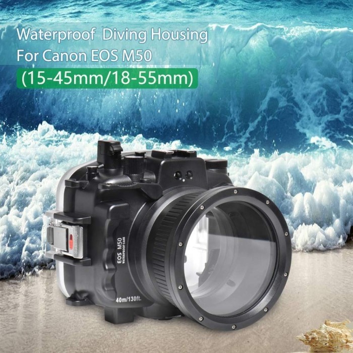 Jual Seafrogs Underwater Housing Waterproof Case For Canon Eos M50 M50