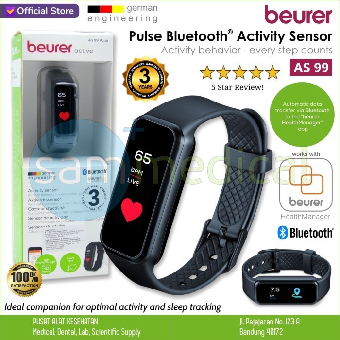 Jual Beurer Pulse Bluetooth Activity Sensor As 99 Shopee Indonesia