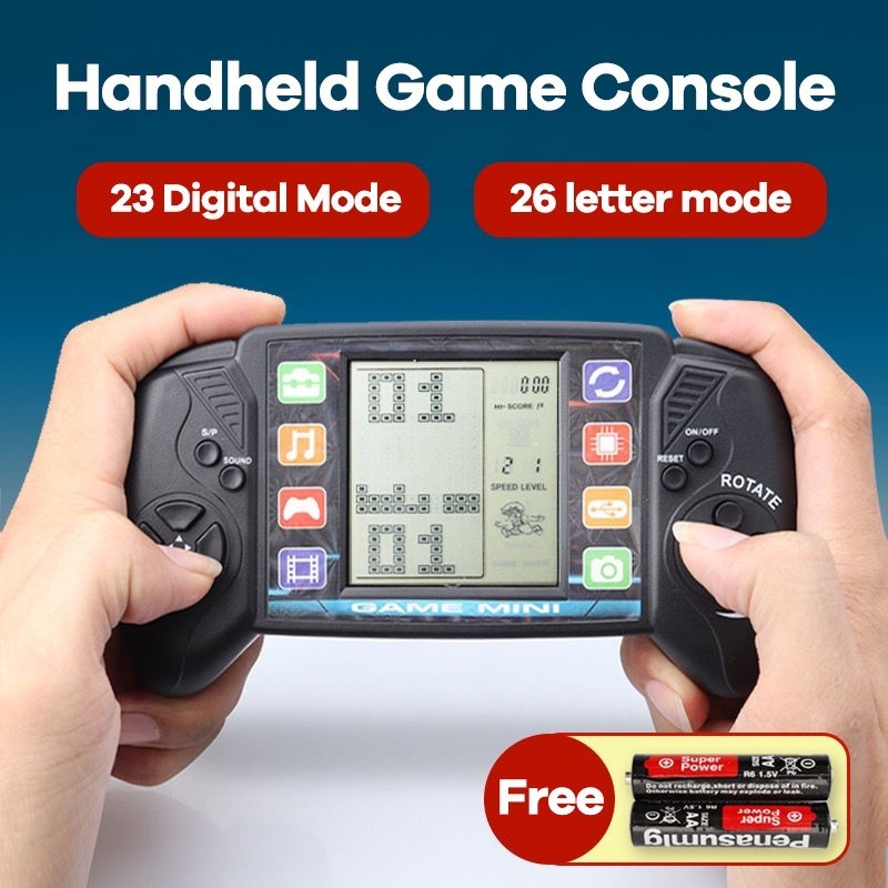 Jual Handheld Retro Mini Gameboy Layar Tetris Game Console Gamebot 3 ...