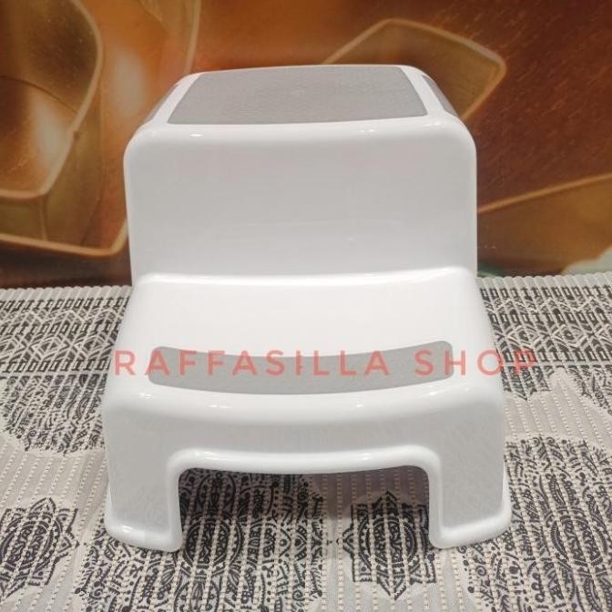 Jual Bangku Tingkat Step Stool Plastic Kursi Pijakan Premium Quality