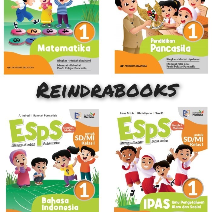 Jual PROMO Buku Esps IPAS,B.indo,matematika,ppkn SD Kelas 1 Kurikulum ...