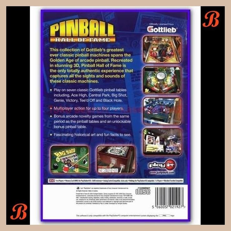 Gottlieb Pinball Classics sur PlayStation Portable
