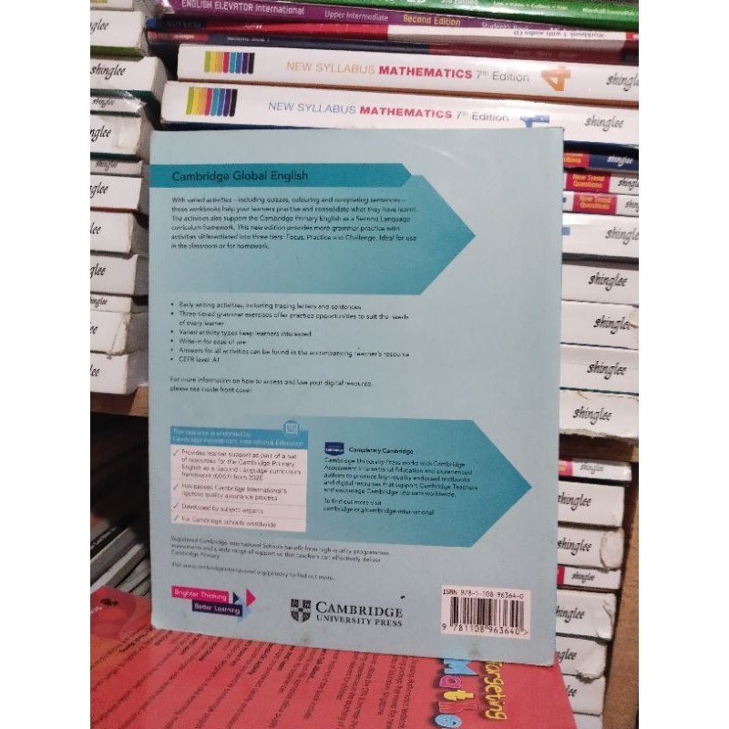 Jual buku Cambridge global English workbook 1 | Shopee Indonesia
