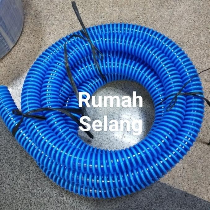 Jual Best Seller Selang Spiral Hisap Biru Inci Selang Pompa Air