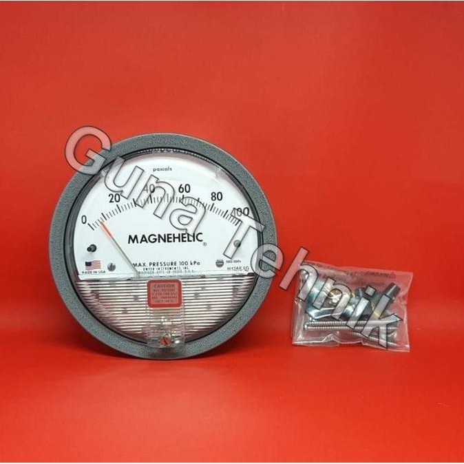 Jual Dwyer Magnehelic 0-100 Pascal Differential Pressure Gauge | Shopee ...