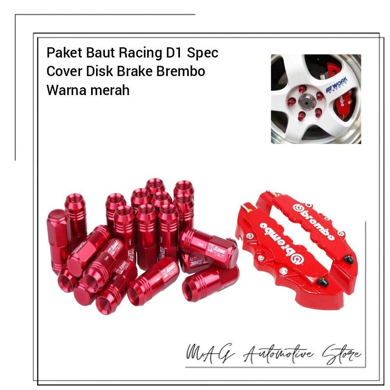 Jual Paket Baut Racing & Cover Bremb Mobil Honda Mobilio Brio | Shopee ...