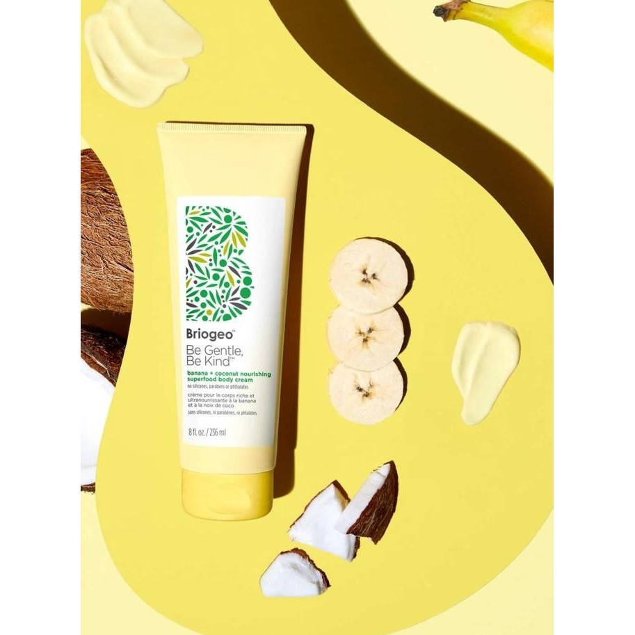 Jual Briogeo Be Gentle Be Kind banana coconut superfood body cream
