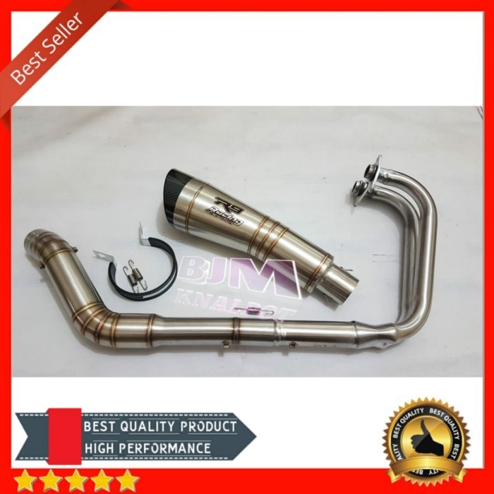Jual Knalpot Racing R9 H2 Ninja 250 fi karbu R25 CBR250RR MT25 Z250fi ...