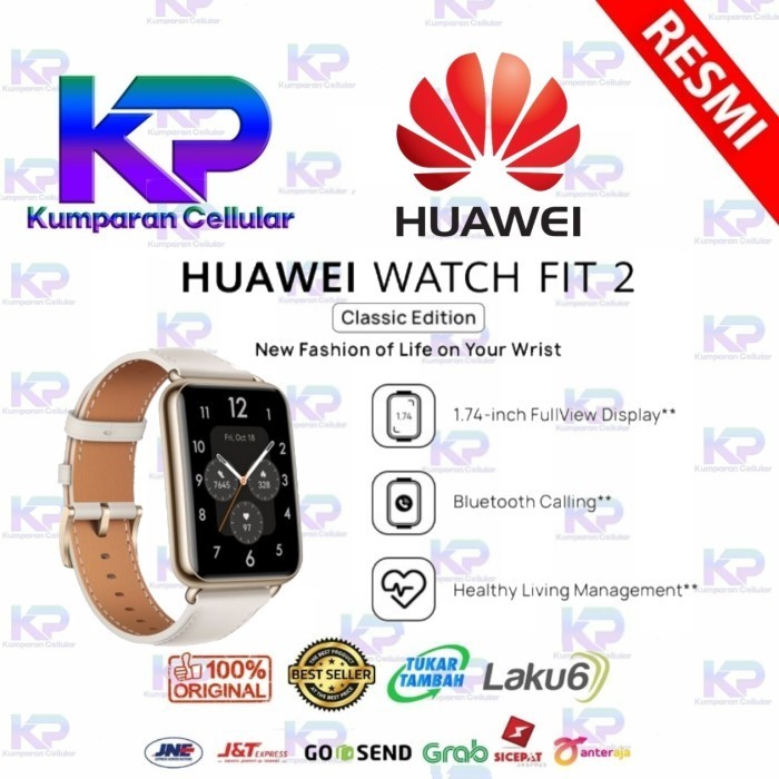Jual Huawei Watch Fit 2 Classic Edition Harmony Os Garansi Resmi ...
