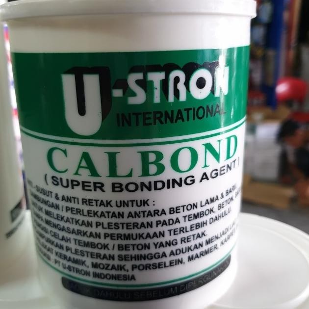 Jual U Stron Calbond Lem Perekat Beton Super Bonding Agent Kemasan