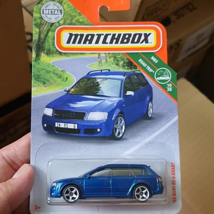 Jual ORIGINAL Matchbox Audi RS6 Avant Blue | Shopee Indonesia