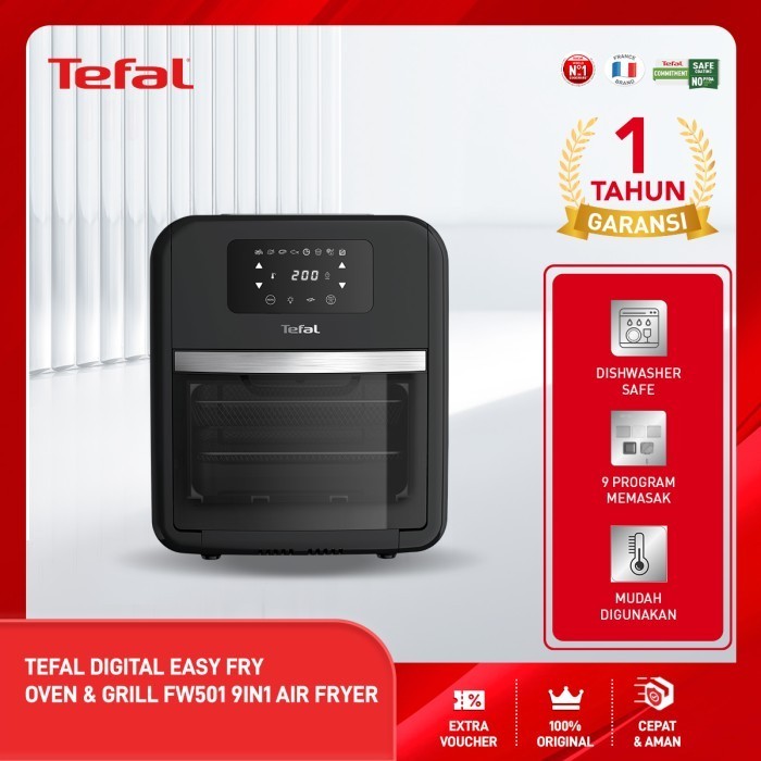 Jual Tefal Air Fryer Oven Grill / Airfryer / Panggangan 9In1 (Fw501