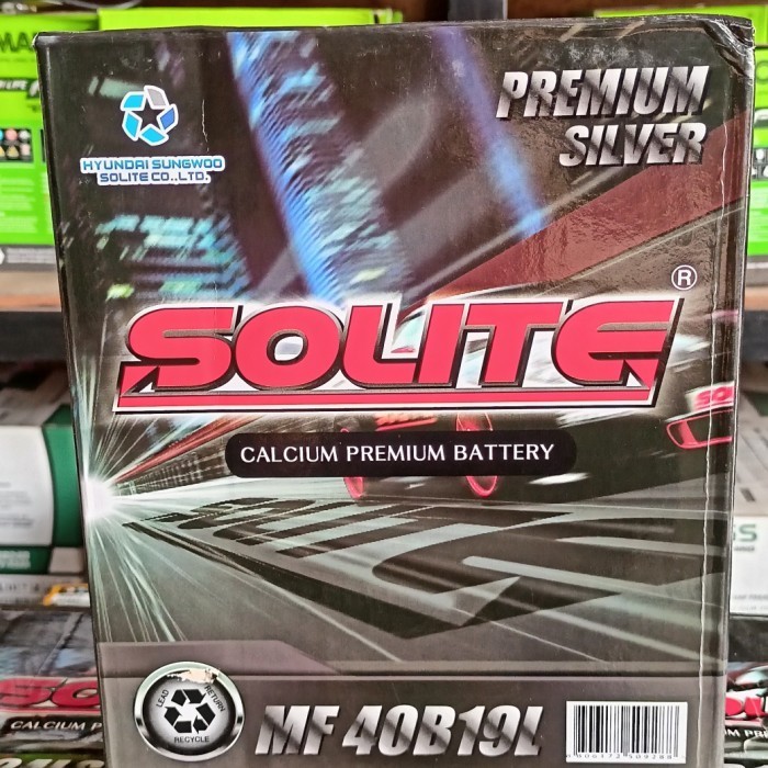 Jual Aki Kering Xpander/ Solite MF 40B19L NS40ZL 12V35Ah/Aki Ertiga