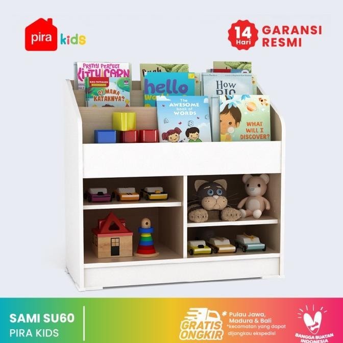 Jual PIRA KIDS - SAMI SU60 Rak Buku Anak / Tempat Penyimpanan Mainan ...