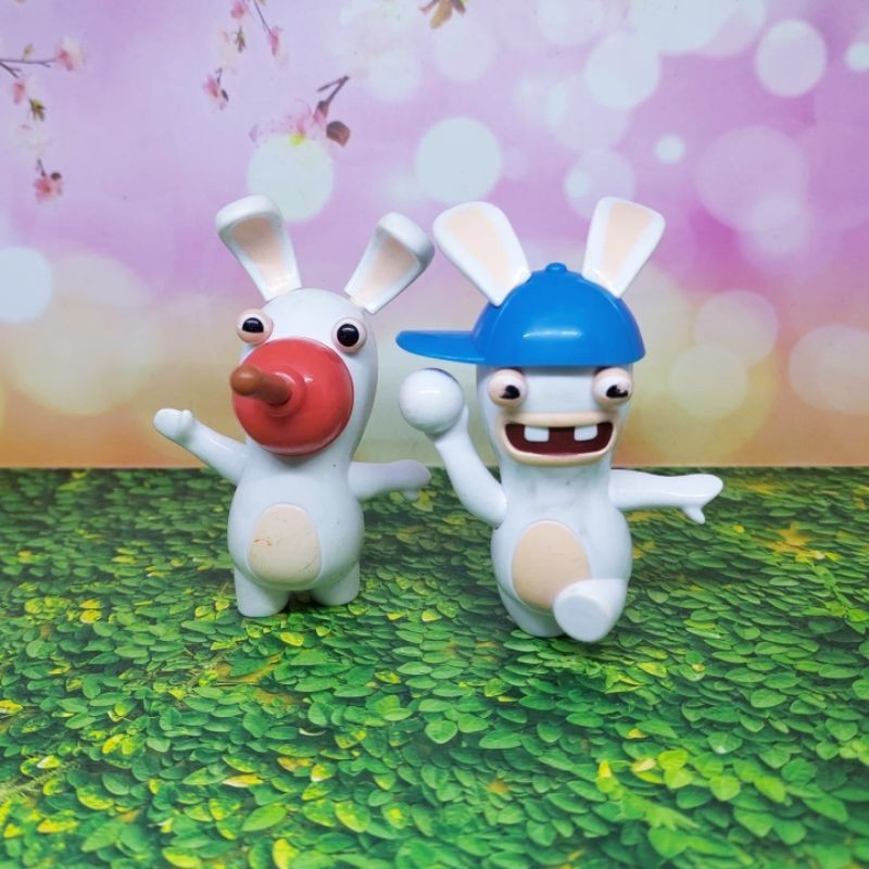 Jual Rabbids invasion set 2pcs Figure mainan happy meal mcd | Shopee ...