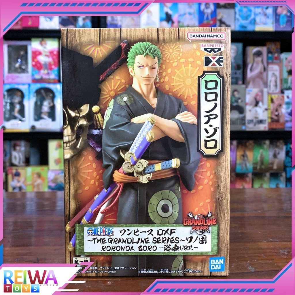 Banpresto Sanji Figur – One Piece, DXF Grandline Series, Wanokuni Yukata Version (ca. 17 Cm)