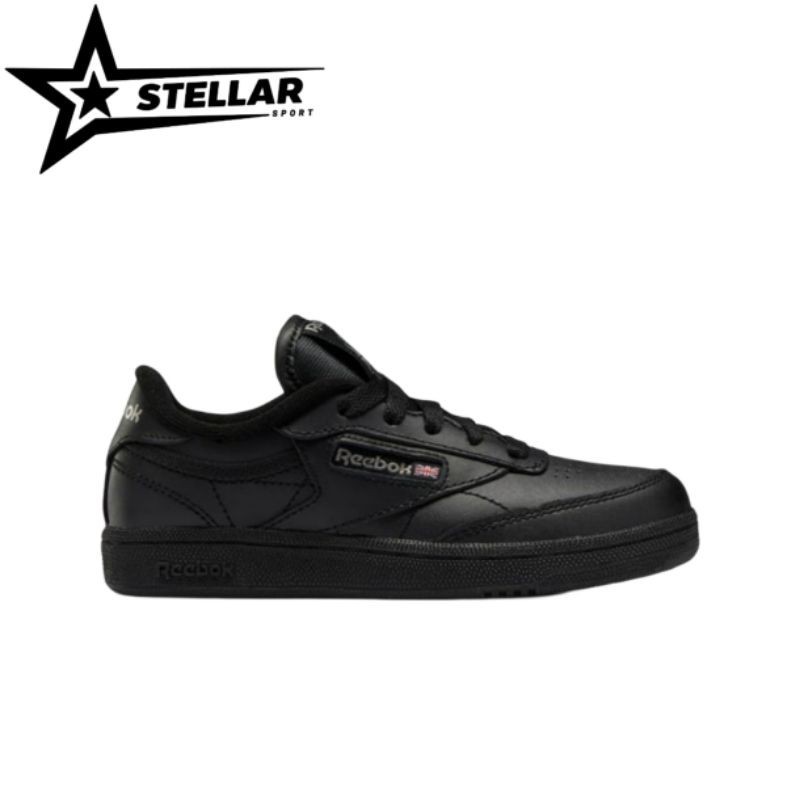 Jual SEPATU TENIS ANAK REEBOK CLUB C TENNIS BLACK/CHARCOAL INT ...