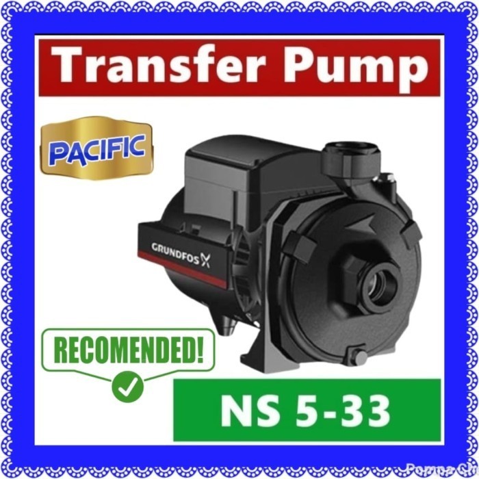 Jual TERMURAH Pompa Air Centrifugal GRUNDFOS NS 5 33 M Transfer Pump ...