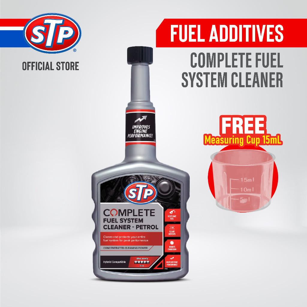 Jual Stp - Complete Fuel System Cleaner 400 Ml + Takaran Campuran ...